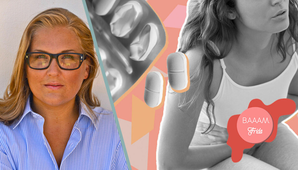 Hulda skrev bok om endometrios: ”Kvinnor blir misstrodda för att det handlar om mens”