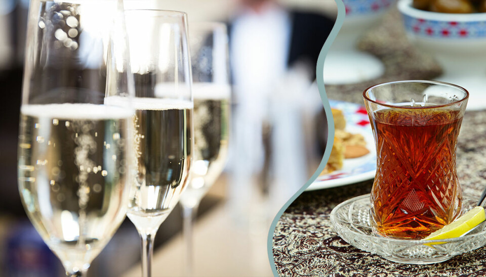 Testa vårens mest otippade drink – champagne med kallbryggt te