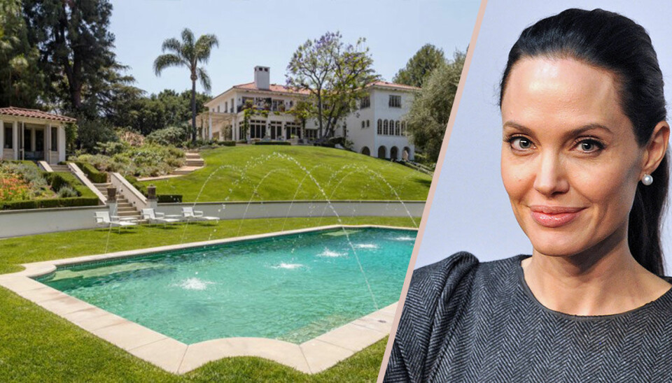 Bye, Brad! Angelina Jolies nya villa andas lyxig Hollywood-glamour