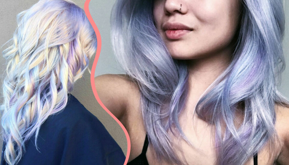 Holographic hair är den mest magiska hårtrenden just nu
