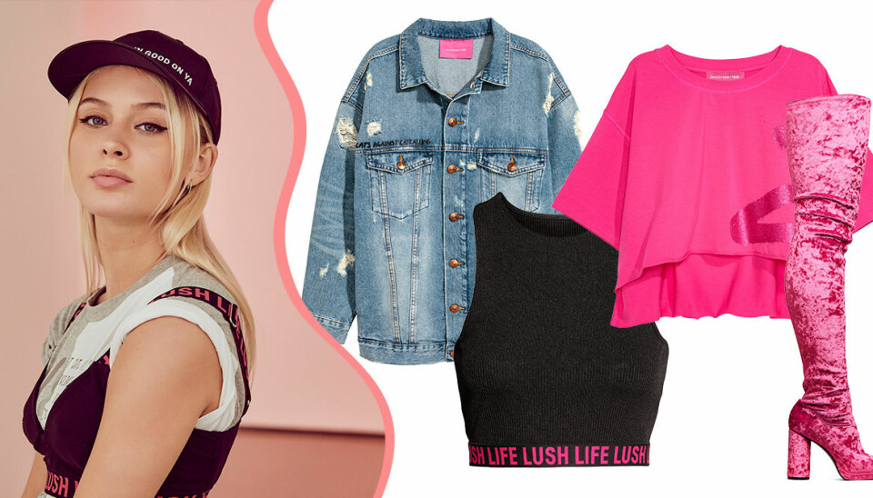 Alla bilder från Zara Larssons klädkollektion för H&M