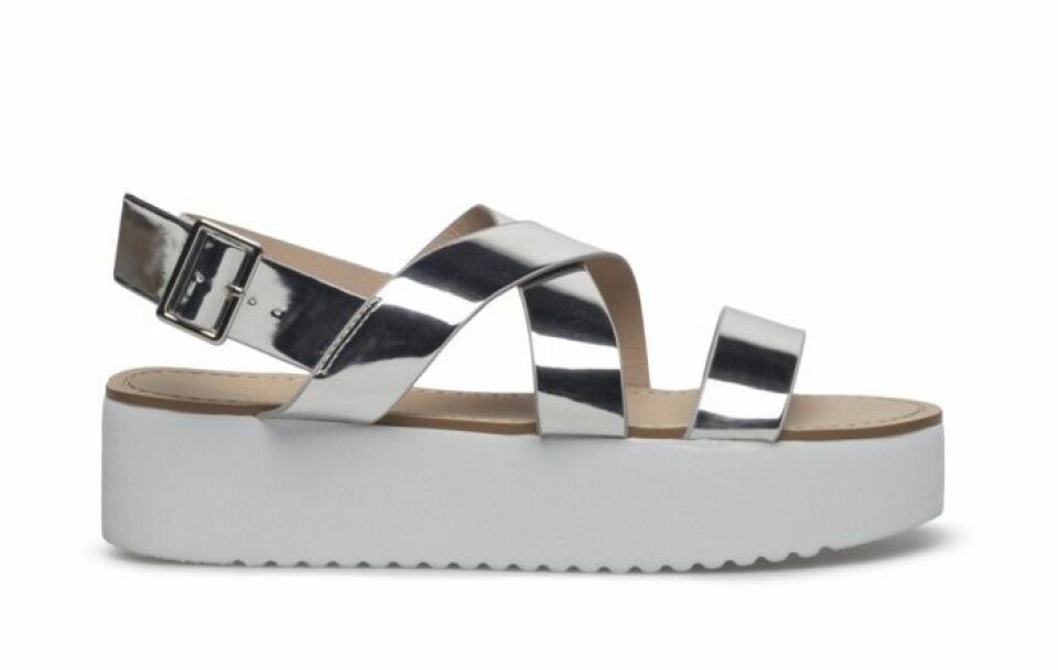 25 snygga sommarskor i metallic - från budget till lyx