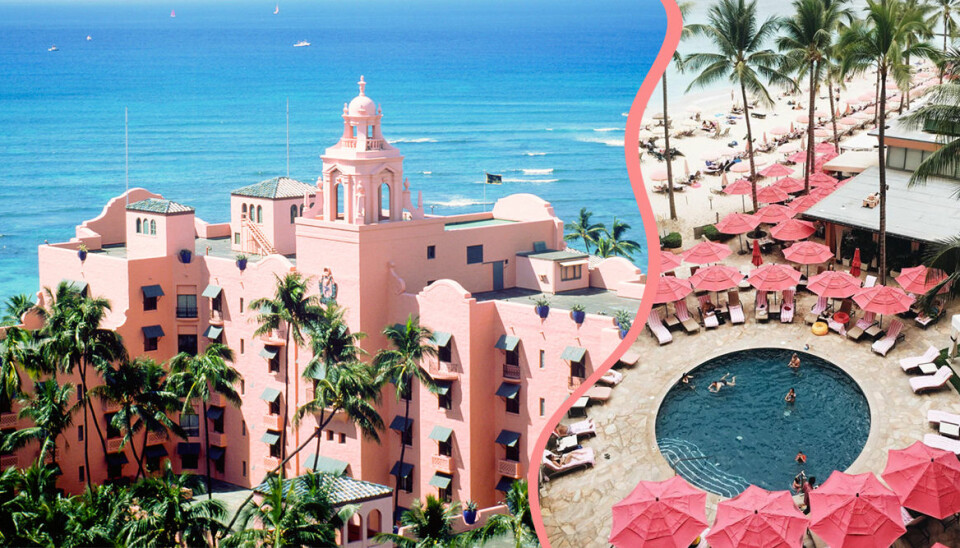 Nu kan du drömsemestra på hotellet där ALLT är rosa