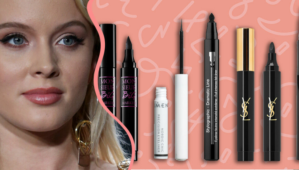 Jakten på den perfekta vingen – vi testar 13 eyeliners