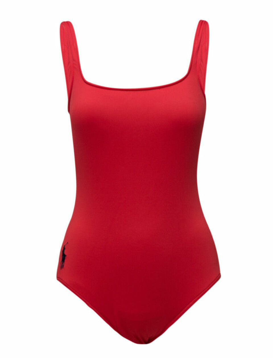 Röd Baywatch-inspirerad baddräkt är modevärldens måste i sommar