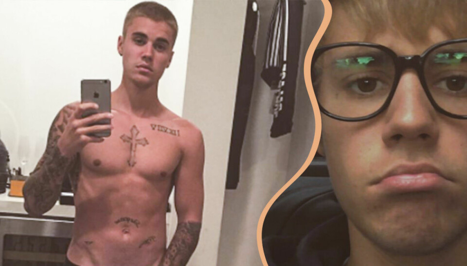 21 gånger Justin Biebers selfies visade att han är precis som vi