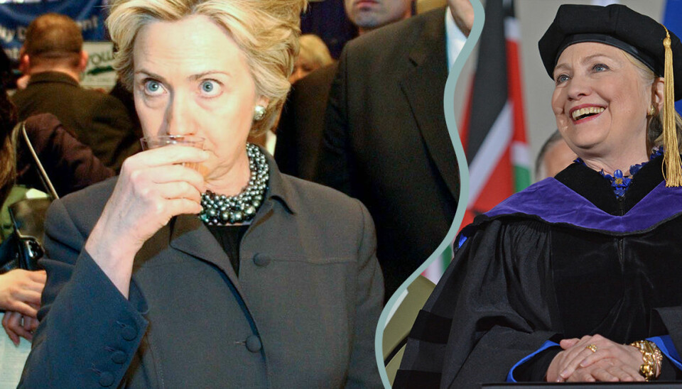 Hillary Clinton: ”Vin hjälpte mig komma över valförlusten”