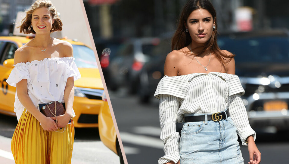 Säkra bara axlar! Så får du ditt off shoulder-plagg att sitta fast