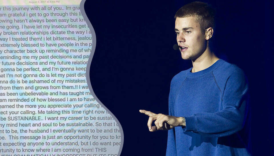 Justin Bieber bryter tystnaden – därför ställde han in turnén