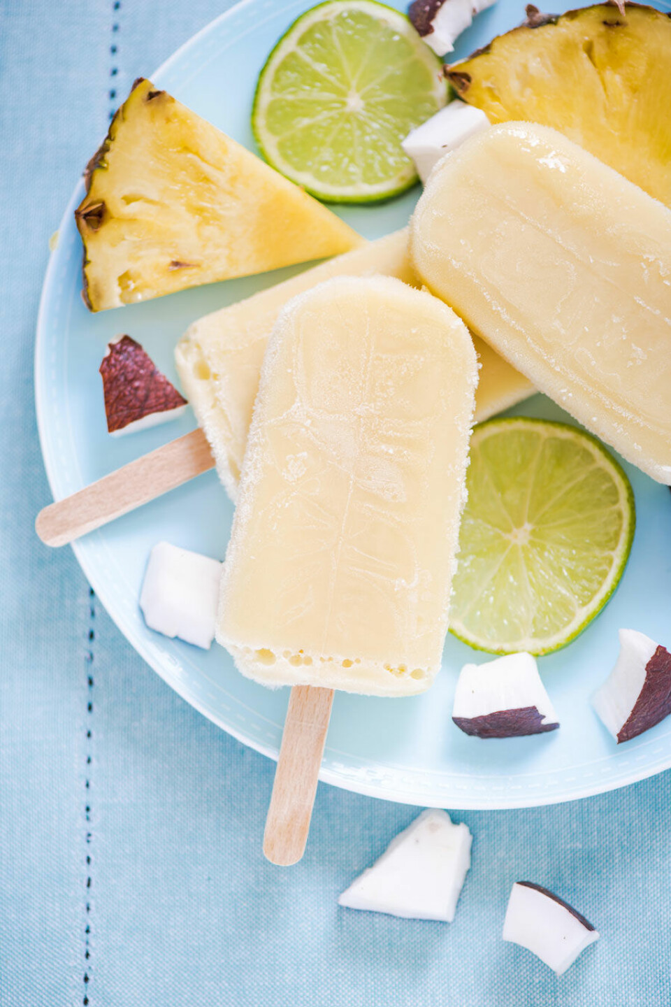 Ananas, kokos och mango – 5 svalkande recept på isglass