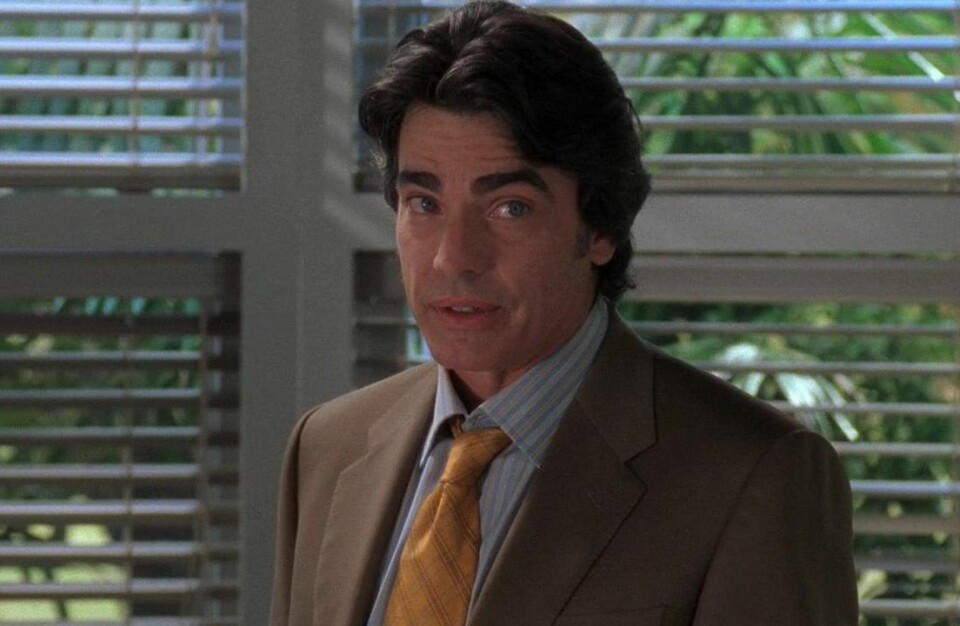 Då: Peter Gallagher som Sandy Cohen.