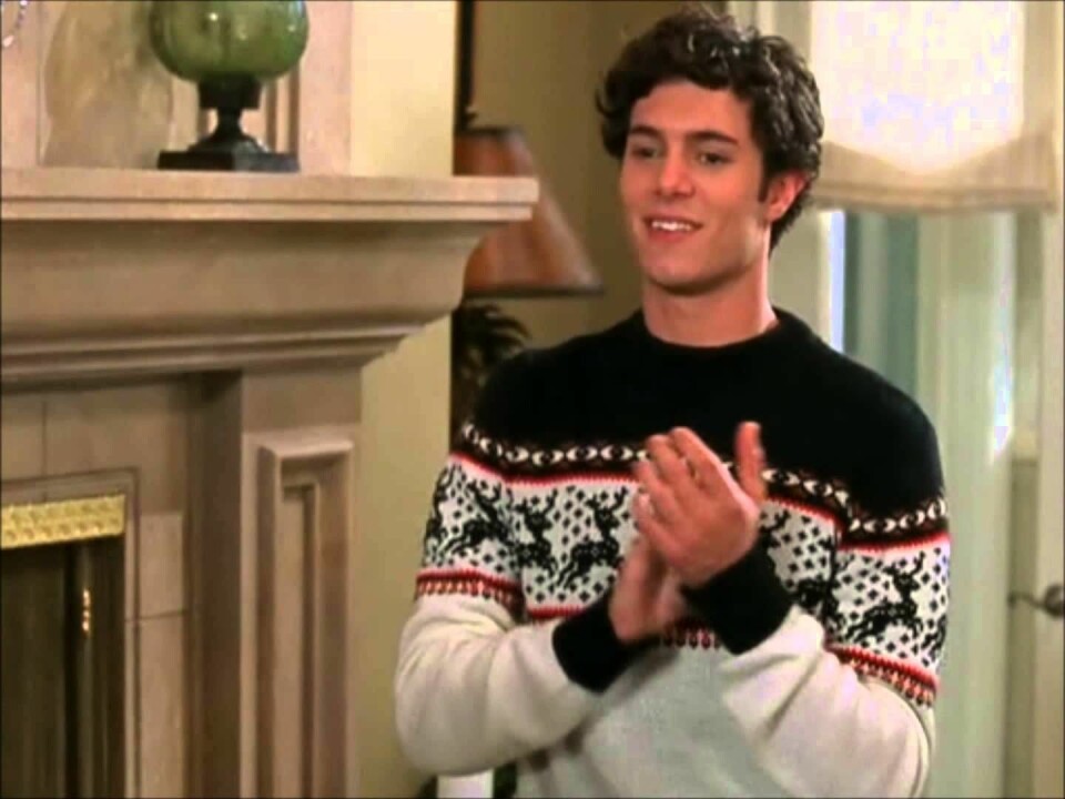 Då: Adam Brody som Seth Cohen.
