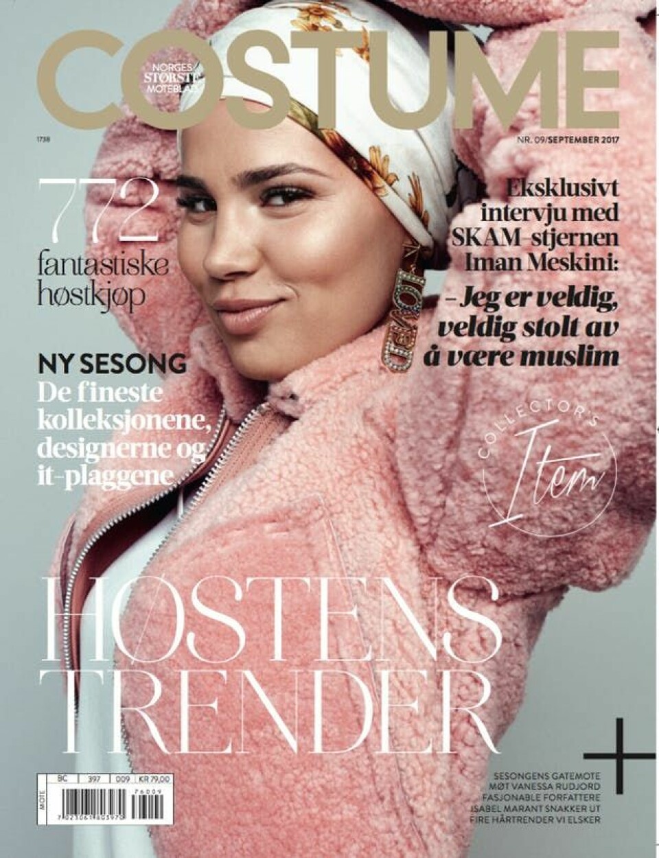 Skam-stjärnan blir första omslagskvinnan med hijab på Norges största modemagasin