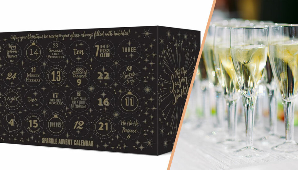 Glöm chokladen! Årets bästa nyhet är en julkalender – med prosecco