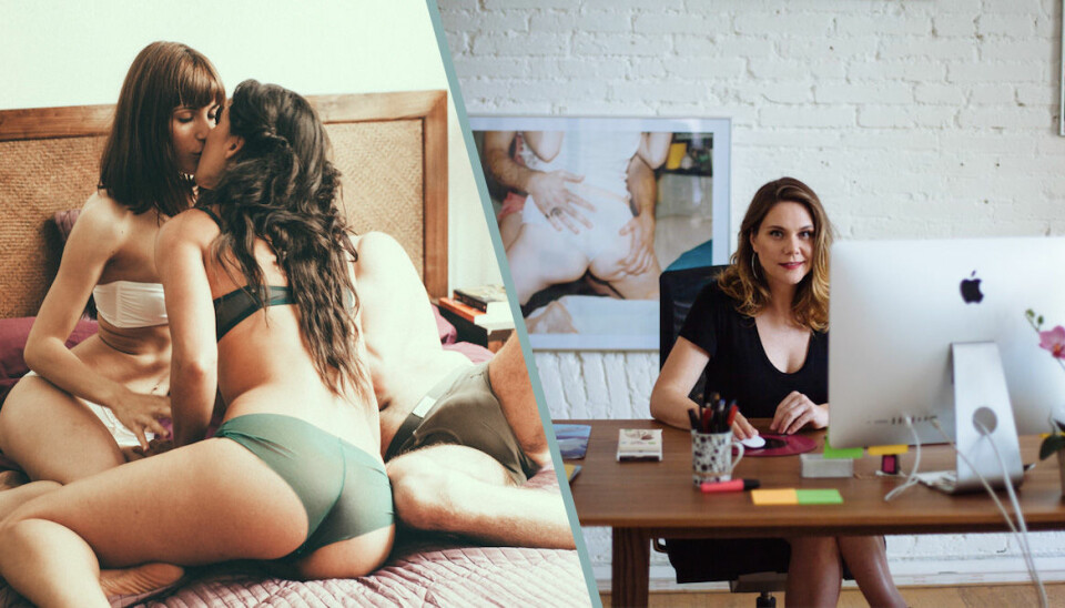 Svenska Erika gör succé med feministporr: De som medverkar ska njuta på riktigt