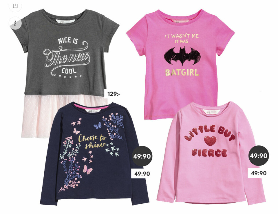 Produktbilder: H&M Produktbilder: H&M