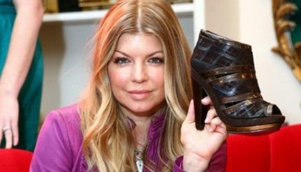 Fergie designar skor
