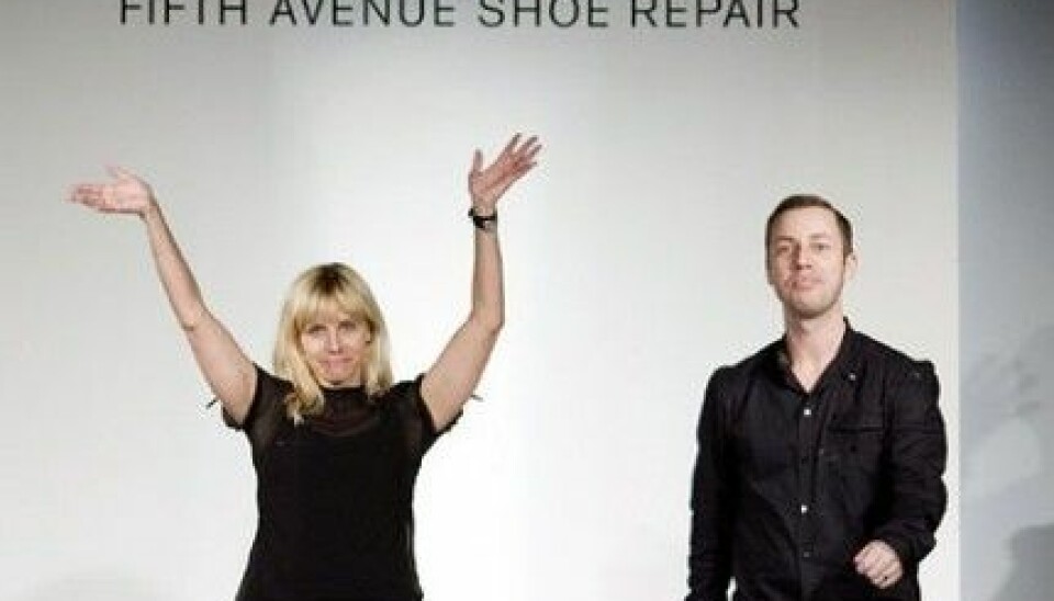 Fifth Avenue Shoe Repairs grundare Astrid Olsson och Lee Cotter. Fifth Avenue Shoe Repairs grundare Astrid Olsson och Lee Cotter.