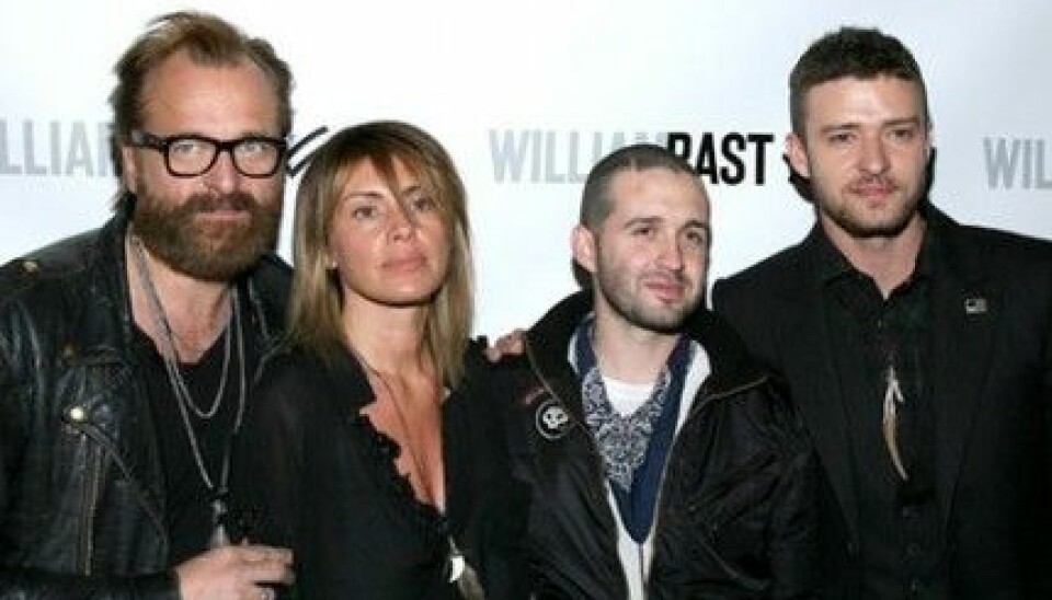 Johan Lindeberg, Marcella Lindeberg, Trace Ayala och Justin Timberlake. Johan Lindeberg, Marcella Lindeberg, Trace Ayala och Justin Timberlake.