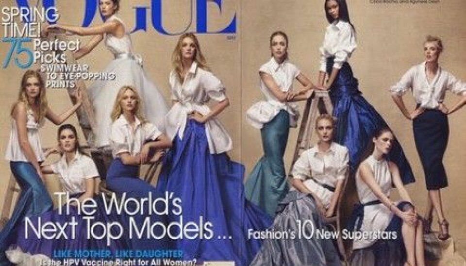 Vogue maj 2007. Klicka för större bild! Vogue maj 2007. Klicka för större bild!