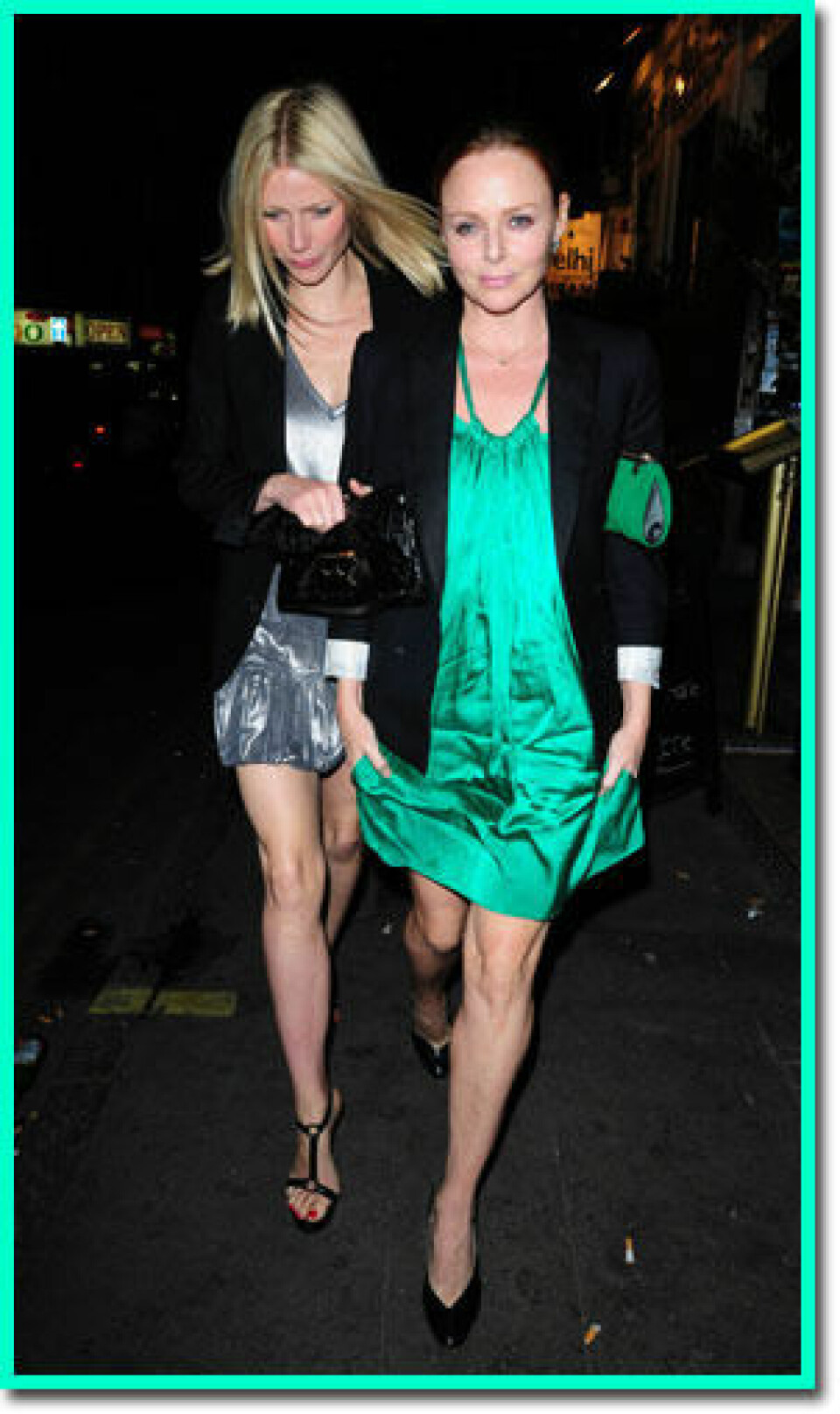 Gwyneth Paltrow och kompisen Stella McCartney. Gwyneth Paltrow och kompisen Stella McCartney.