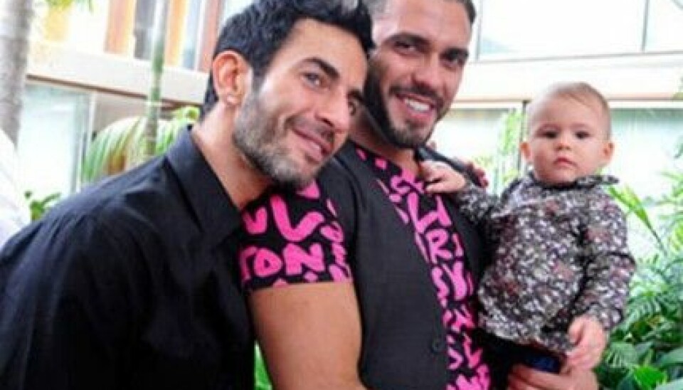 Marc Jacobs och Lorenzo Martona gillar barn. Marc Jacobs och Lorenzo Martona gillar barn.