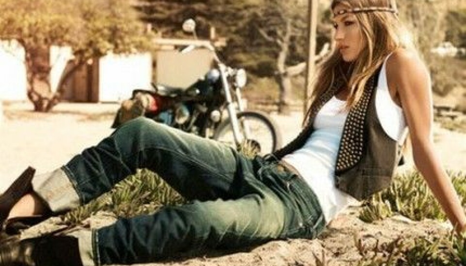 Gisele Bündchen för True Religion, S/S 2009. Gisele Bündchen för True Religion, S/S 2009.