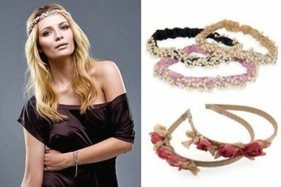 Hårband från Mischa Barton. Hårband från Mischa Barton.