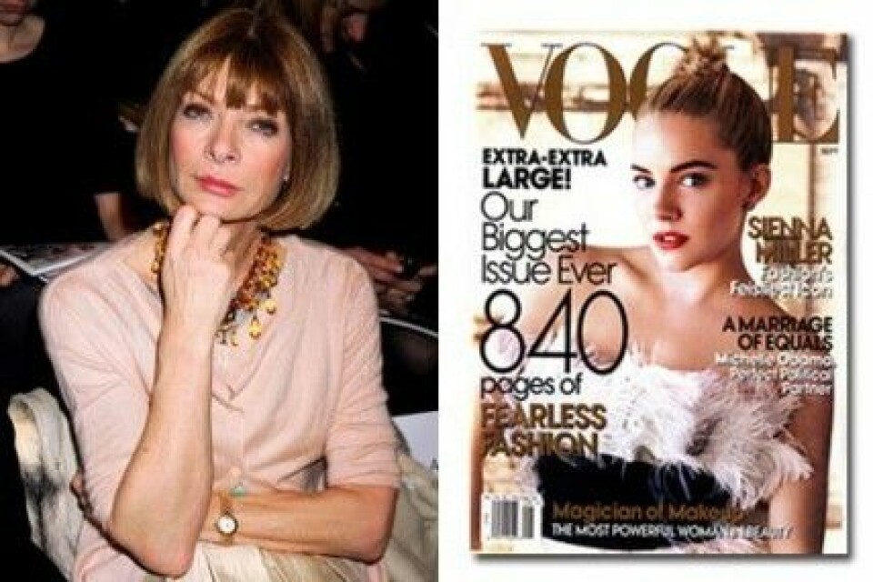 Anna Wintour och Vogue september 2007. Anna Wintour och Vogue september 2007.