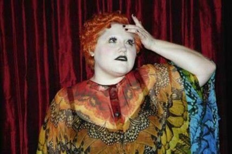 Beth Ditto i Alexander McQueen. Beth Ditto i Alexander McQueen.