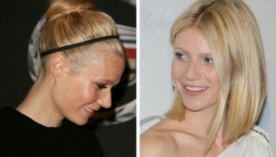 Gwyneth Paltrow passar i både uppsatt och utsläppt hår! Gwyneth Paltrow passar i både uppsatt och utsläppt hår!