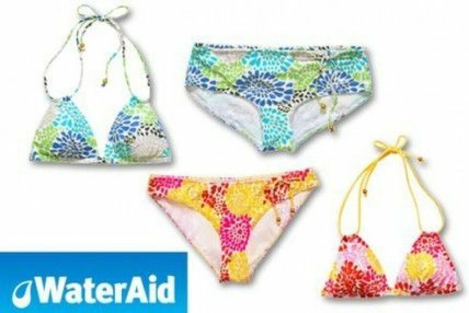 H&M:s damkollektion för WaterAid. H&M:s damkollektion för WaterAid.