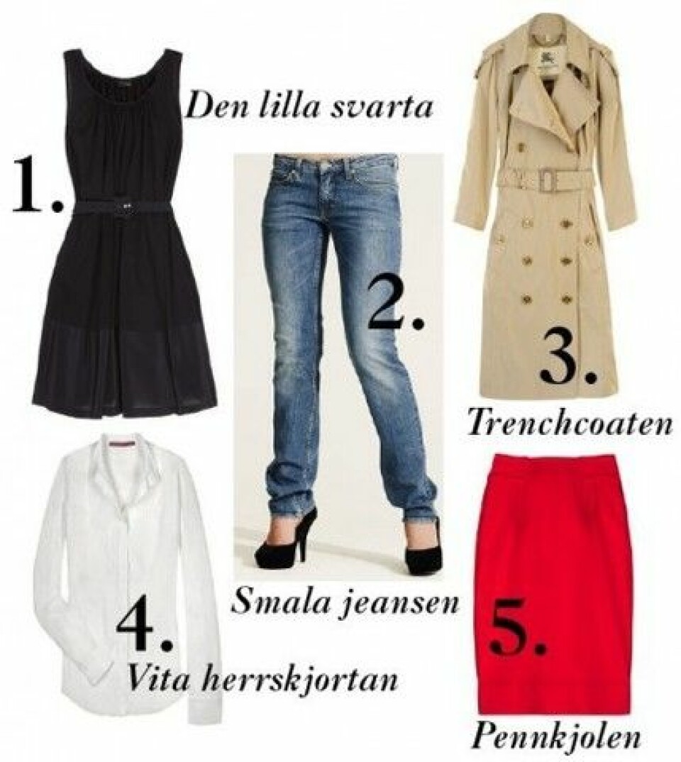 5 bästa basplaggen i varje kvinnas garderob
