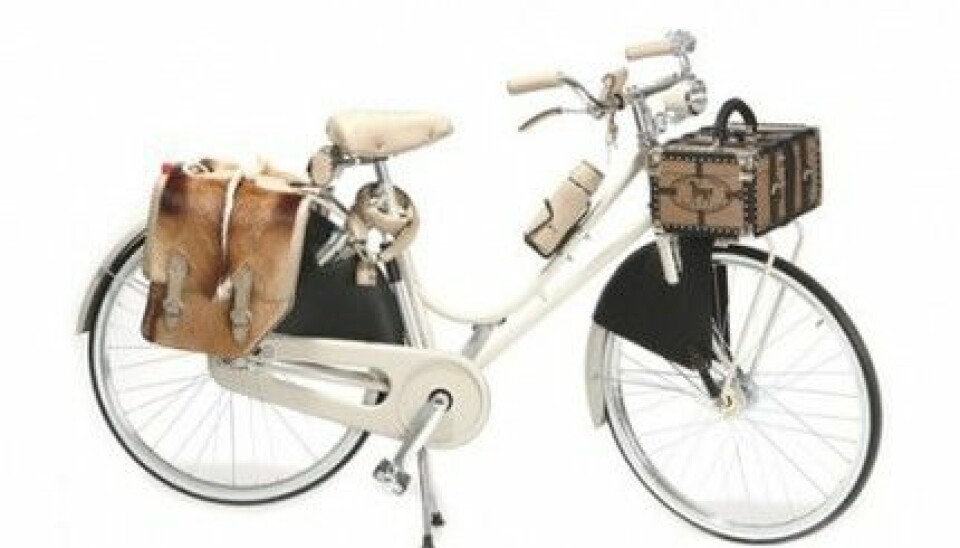 The Fendi Abici Amante Donna bicycle. The Fendi Abici Amante Donna bicycle.