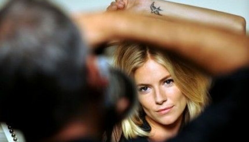 Sienna Miller gör reklam för BOSS Orange