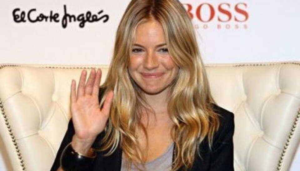 Sienna Miller gör reklam för BOSS Orange