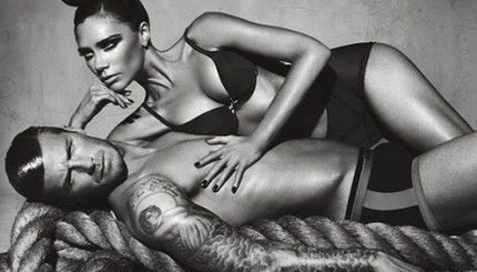 David och Victoria Beckham nya kampanj för Emporio Armani Underwear. David och Victoria Beckham nya kampanj för Emporio Armani Underwear.