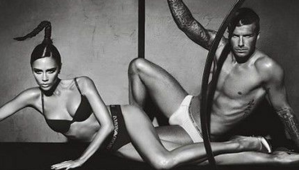 Victoria och David Beckhams nya kampanj för Emporio Armani Underwear. Victoria och David Beckhams nya kampanj för Emporio Armani Underwear.