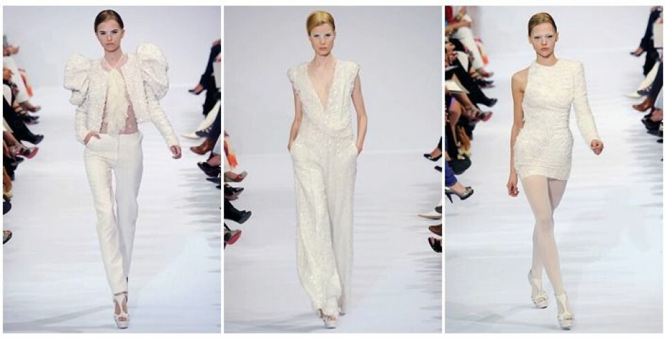 Höjdpunkter: Couture Paris 2009