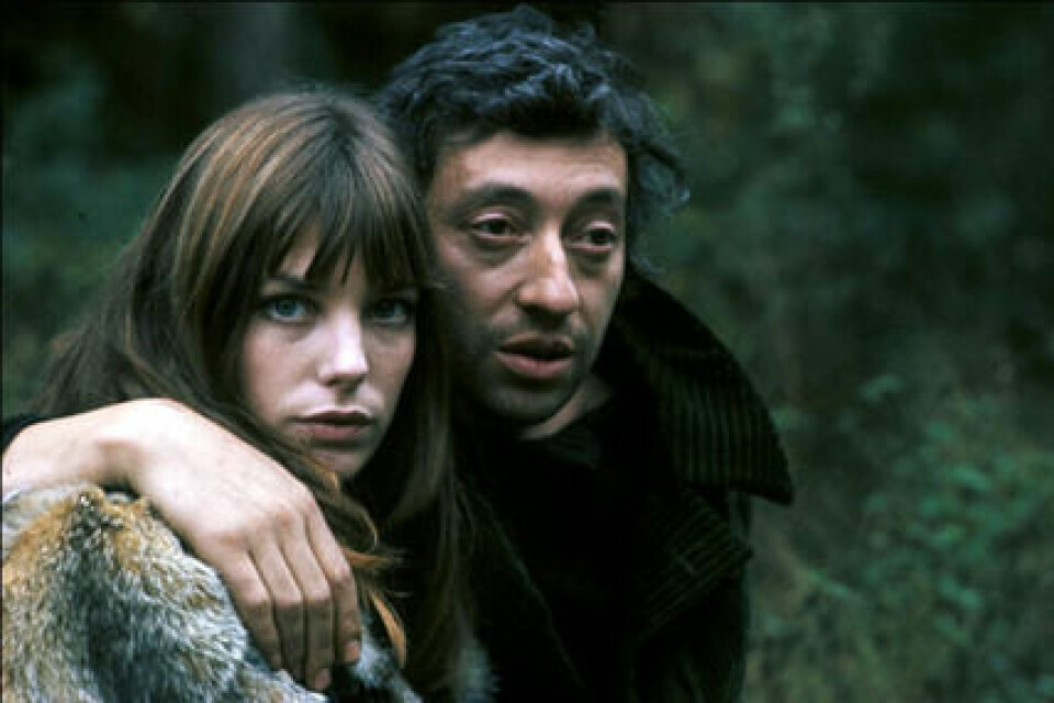 Jane Birkin och Serge Gainsbourg. Jane Birkin och Serge Gainsbourg.