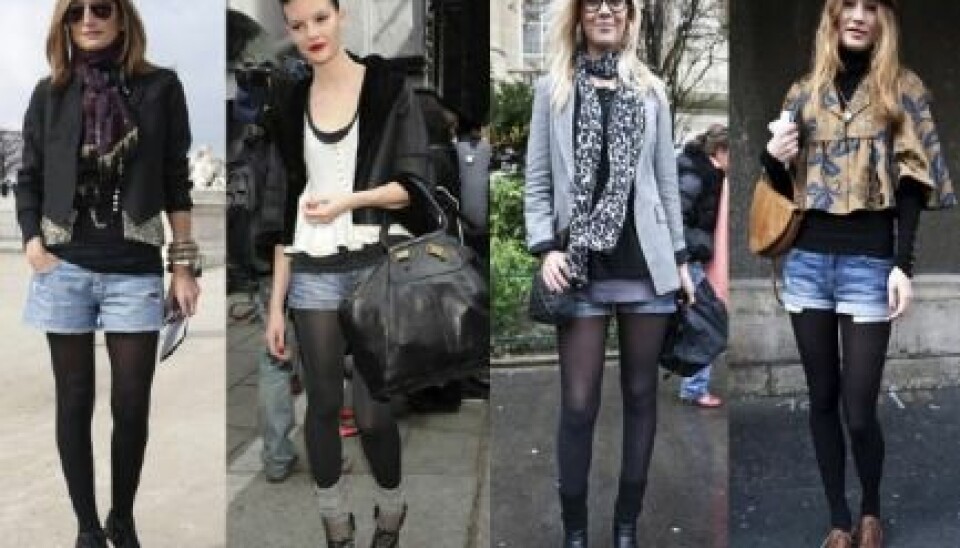 Så streetstylar du dina jeansshorts i höst!