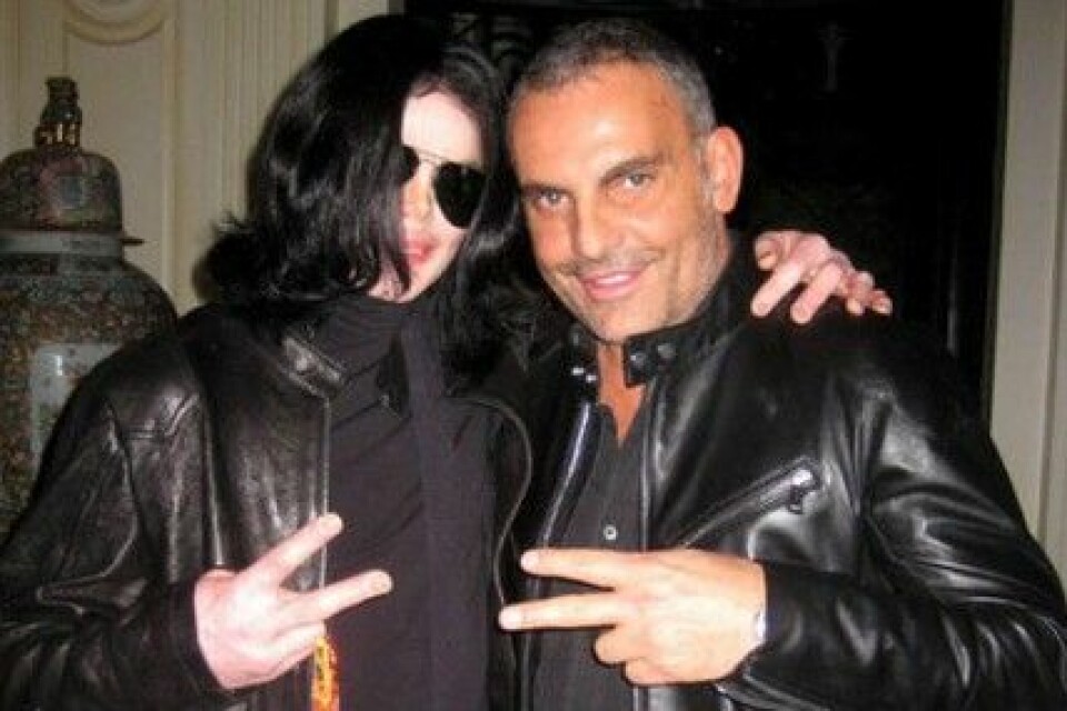 Michael Jackson och Christian Audigier i januari 2009. Michael Jackson och Christian Audigier i januari 2009.