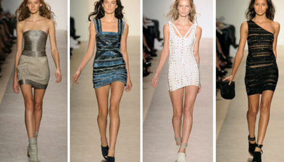 Hervé Léger by Max Azria S/S 2010. Hervé Léger by Max Azria S/S 2010.