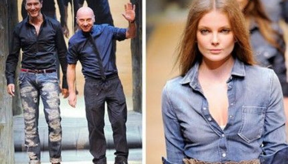 Stefano Gabbana och Domenico Dolce visar D&G, S/S 2010. Stefano Gabbana och Domenico Dolce visar D&G, S/S 2010.