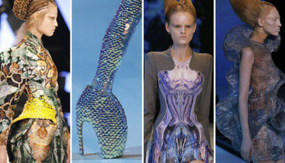 Alexander McQueen S/S 2010. Alexander McQueen S/S 2010.