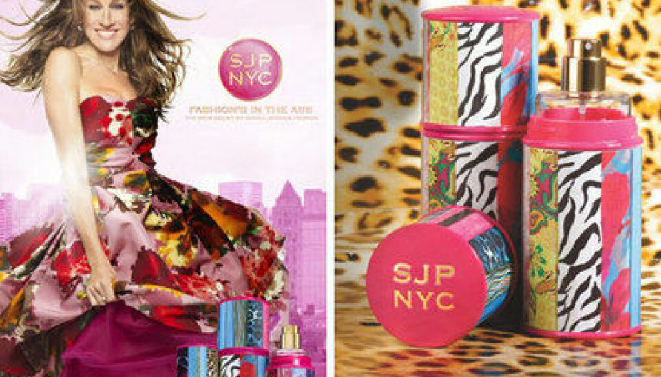 Sarah Jessica Parker lanserar sin tredje parfym. Sarah Jessica Parker lanserar sin tredje parfym.