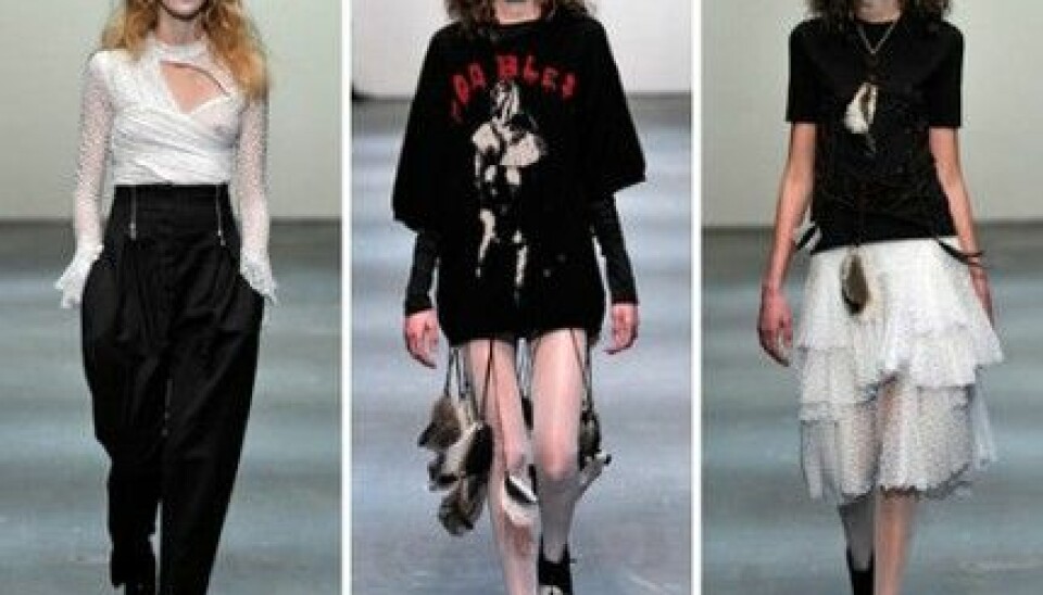 Ann-Sofie Back, A/W 2009. Ann-Sofie Back, A/W 2009.