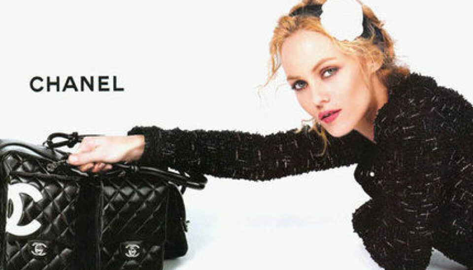 Vanessa i en tidigare kampanj för Chanel. Vanessa i en tidigare kampanj för Chanel.