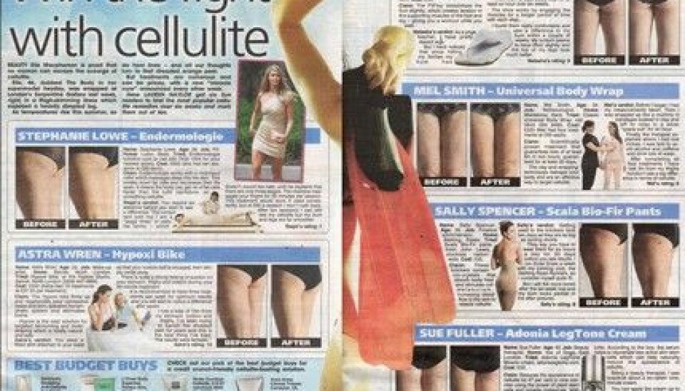 Tyck till om trosan som sägs trolla bort dina celluliter!