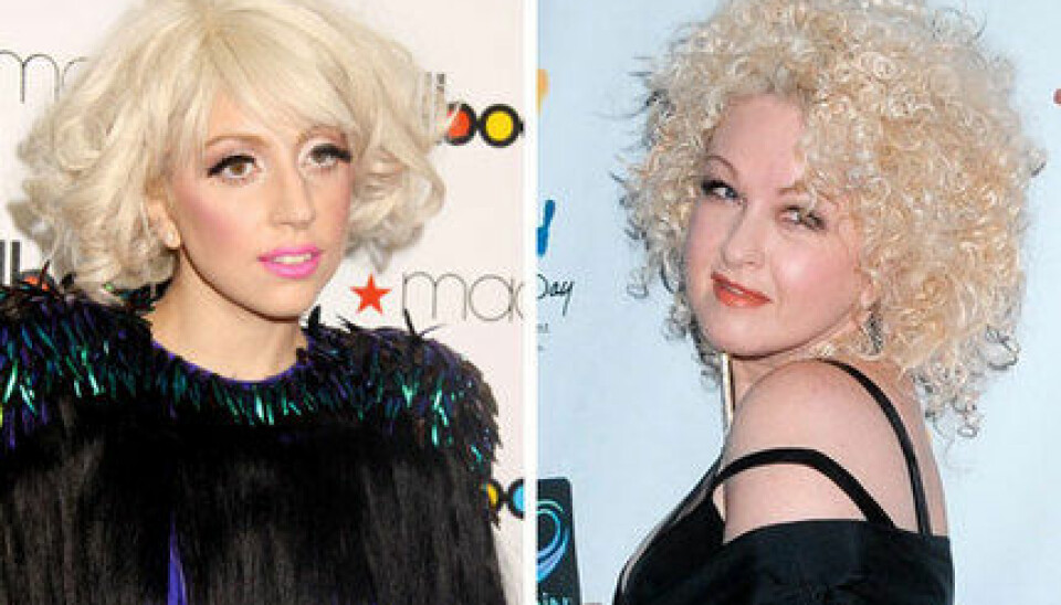 Lady Gaga och Cyndi Lauper stöttar M.A.C AIDS Fund